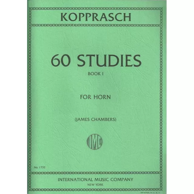 Kopprasch - 60 Studi per corno volume 1