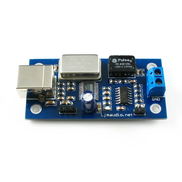 Carte Son USB DAC PCM2704 - Conversion Vers S/PDIF Et Sortie Analogique 3,5 Mm, Alimentation 5V