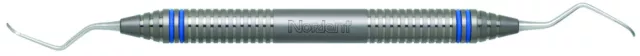 Nordent Xdura, Curette, DE, Barnhart #1-2, DuraLite ColorRings Handle x2