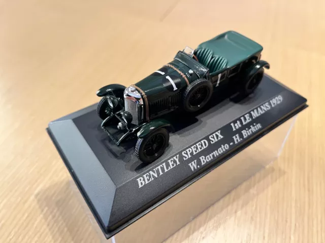 Bentley Vitesse Six 1st Le Mans 1929 W.Barnato-H.birkin Altaya 1:43