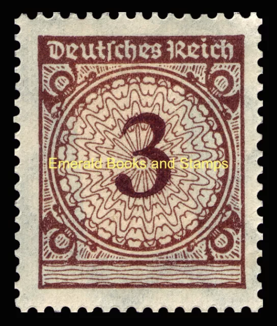 EBS Germany 1923 - Numeral in Rosette (III) - Rentenmark - Michel 338 - MNH**