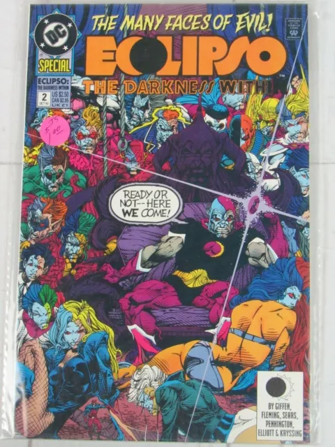 Eclipso: Darkness Within #2 Oct. 1992 DC Comics