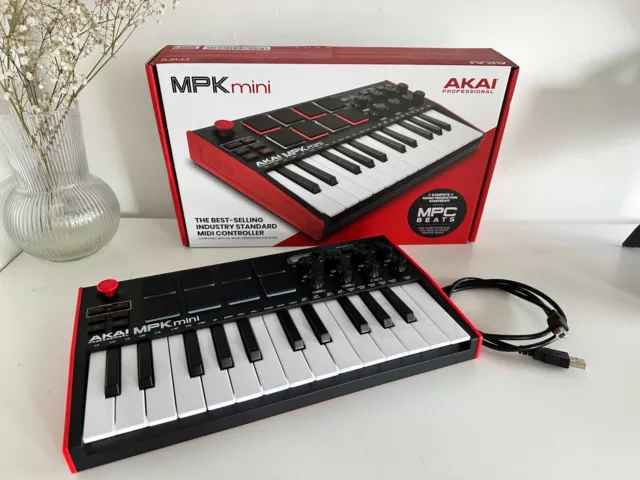 AKAI Professional MPK Mini mk3 USB MIDI Keyboard Controller