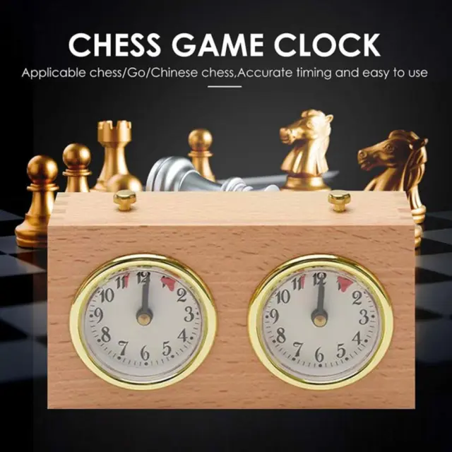 Timer scacchi cinese in legno regalo timer digitale I-GO per gli amanti degli scacchi uso arbitro