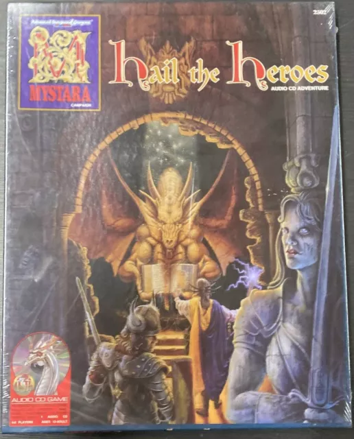 Mystara - Hail The Heroes Adventure TSR 2502 AD&D Advanced Dungeons and Dragons