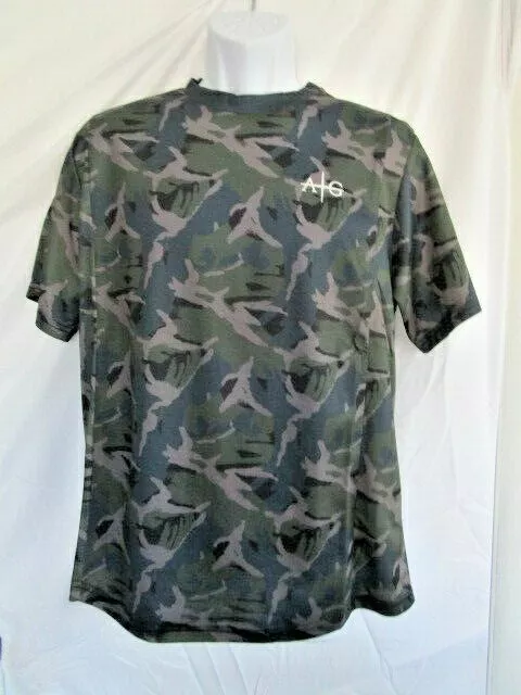 A G CO-ORD Spartan Mens Small T-Shirt in Dark Camouflage Crew Neck ...