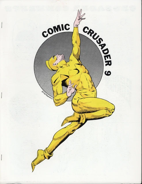 Comic Crusader fanzine #9 VG 1970