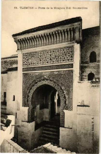 CPA AK Algérie-Tlemcen-Porte de la Mosquée Bidi Boumedine (236589)