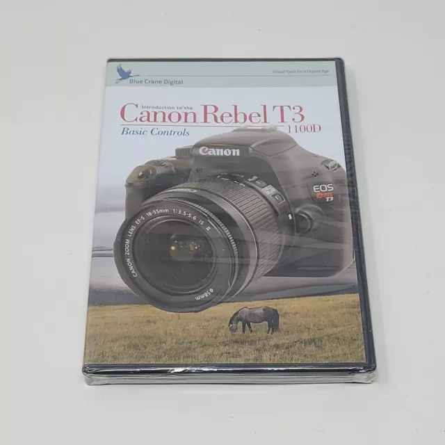 Blue Crane Digital Introduction to the Canon EOS T3i (600D) -Basic Controls DVD