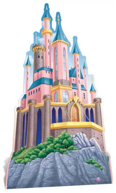 Disney Princess Castle HUGE CARDBOARD CUTOUT standee standup party decoration