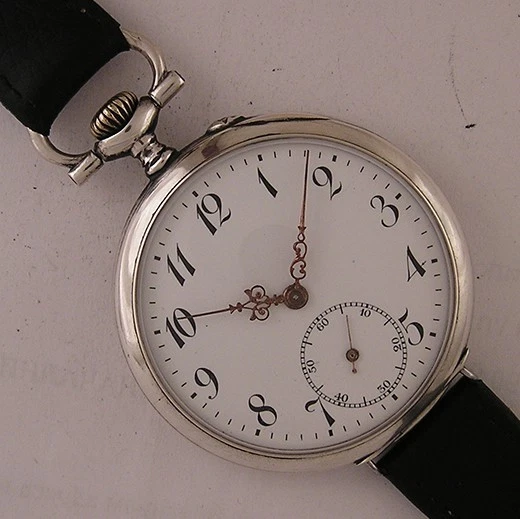 Montre Homme Alexandre Julian Bicolore - Bracelet Cuir - Mouvement Quartz - Neuve Avec étiquettes
