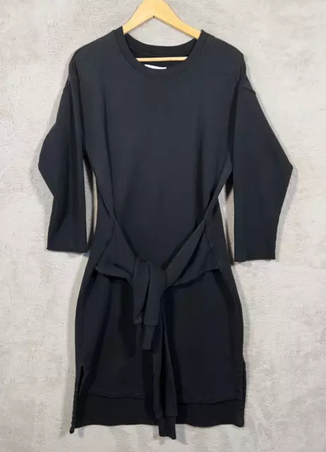 Current/Elliott Double Sweatshirt Dress Womens Size 0 Black