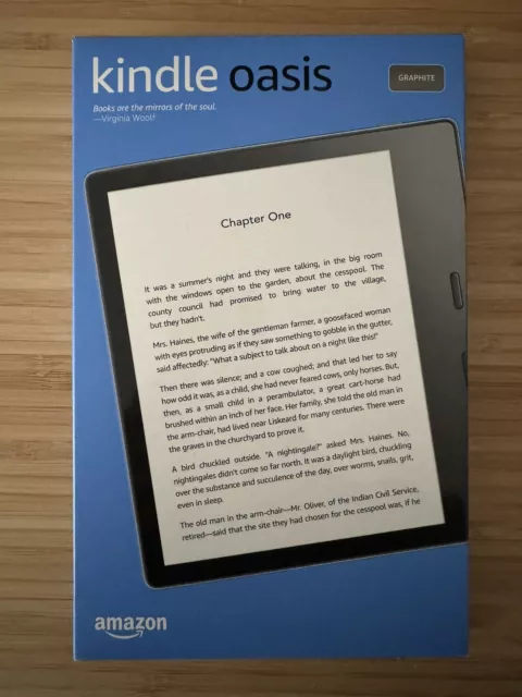 Amazon Kindle Oasis (10th Generation) 8 GB Wi-Fi Graphite