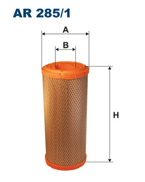 Luftfilter FILTRON AR 285/1 Filtereinsatz für FIAT 66 TN 94 T4 NEW T4000 TL TNF