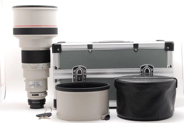 [ EXC+ 4] canon Neuf Fd 400mm F/2.8 L Mf Téléobjectif Photo Dnf Avec Étui Japon