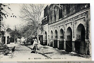 Souk Of Gunsmiths Meknes Morocco Africa CPA Postcard MA388