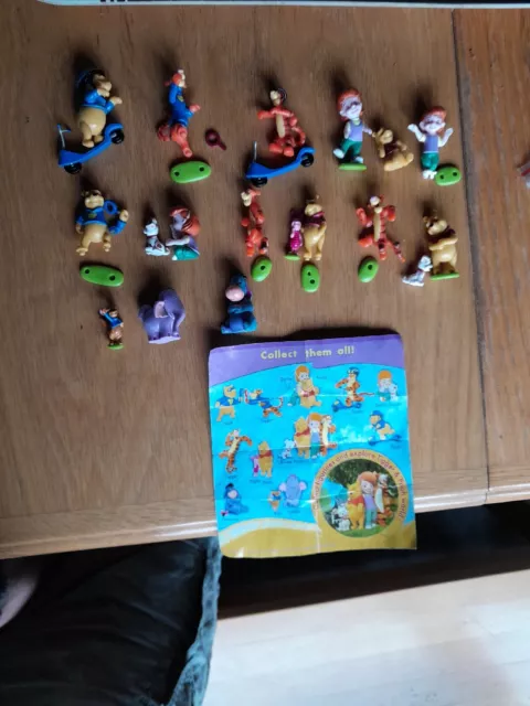 FREMDFIGUREN + KOMPLETTSATZ / WINNIE POOH & FRIENDS von LANDRIN + BPZ