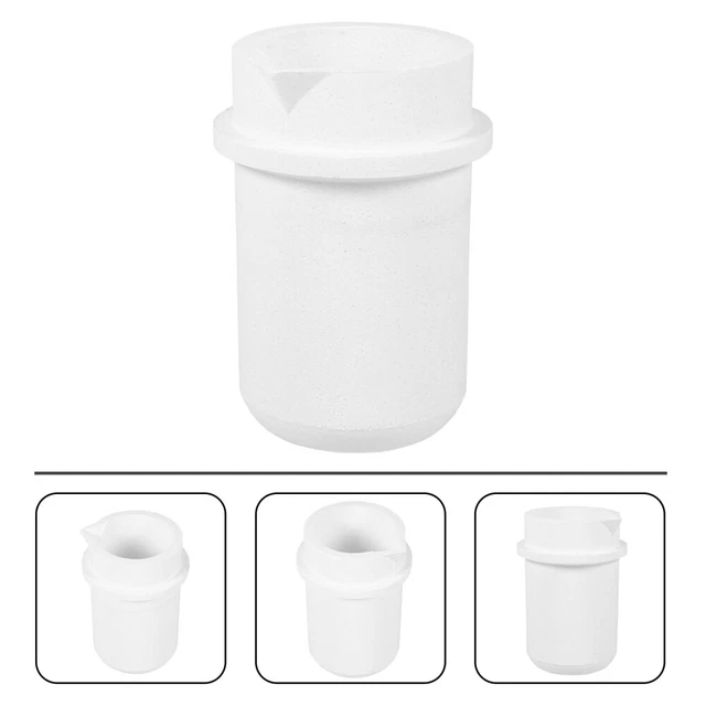 4 Crogioli In Ceramica Per Fusione - Resistenti Fino A 1800°C, Con Coperchio - Foto 11