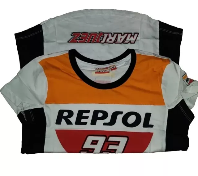 Ladies, Honda Repsol Marc Marquez Official 2017, T Shirt Size MEDIUM.