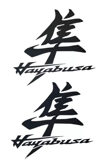 Custom Hayabusa Motorcycle Tank Helmet  Fairing Stickers Decals (2)