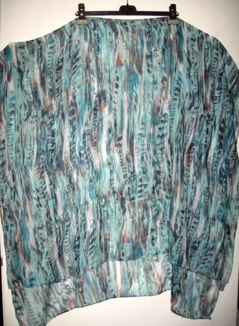 **NEU** Halstuch Schal Tuch in Blau 105 x 180cm