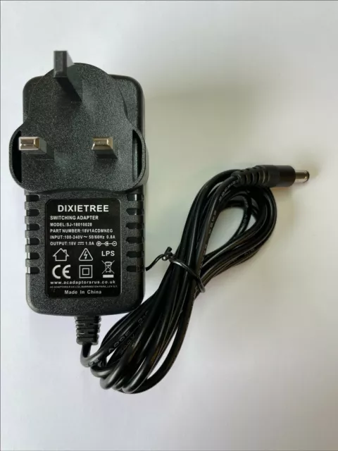 Alimentatore adattatore di commutazione 18 V 1500 mA AC-DC per MXR Eddie Van Halen Flanger