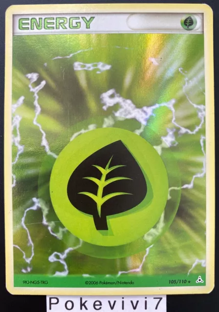 Carte Pokemon ENERGY PLANTE 105/110 Holo Bloc EX Fantômes Holon FR