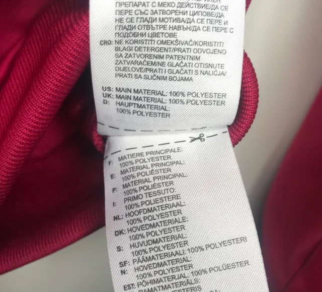 Giacca da track Adidas Originals trifoil con cerniera intera rosa logo bianco taglia 9-10 Y piccola 10