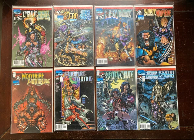 DEVIL'S REIGN 1 - 8 COMPLETE SET NM/M : Top Cow Marvel : 1997