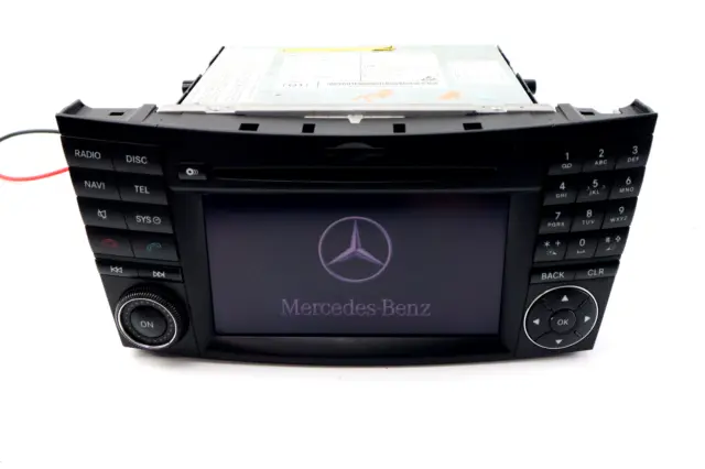 09-11 Mercedes CLS550 E350 E500 E63 AMG Comand Head Unit Navigation Radio CD