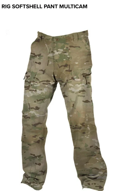 Beyond Clothing A5 Rig Softshell Pants Fleece Lined - Multicam - 2XL