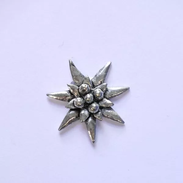 Edelweiss Pequeño Pin de Solapa Flor Pin Aguja Ideas Regalo Agujón Nuevo