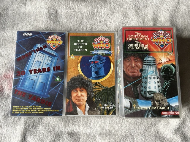 DOCTOR WHO VHS More Than 30 Years In The TARDIS, Keeper Of Traken ...