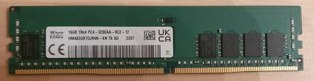 RAM serveur HPE 16 Go DDR4 ECC 2666MHz 879527-091 SK hynix - Accessoires informatique