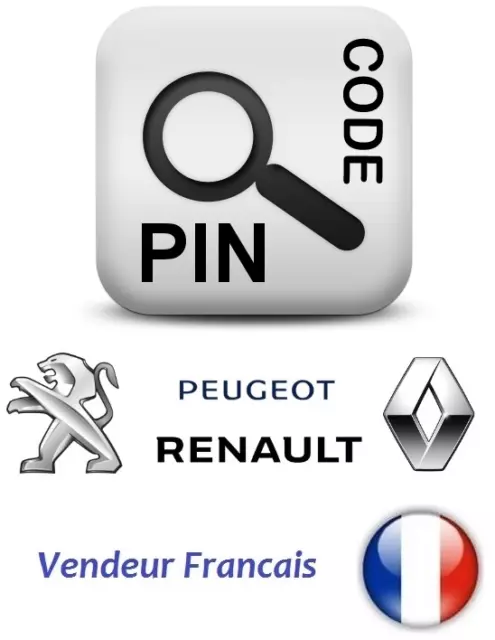 Software Code Pin Taschenrechner für Renault/Dacia/Peugeot/Citroen