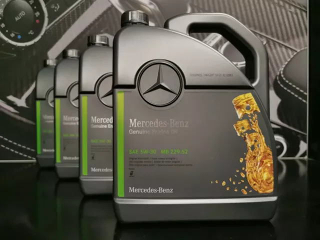 Genuine Mercedes-Benz 229.52 Engine Oil 5W30 Fully Synthetic Diesel 20L Z5220L