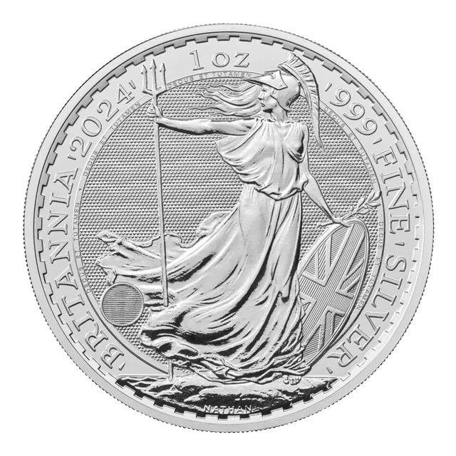2025 KING CHARLES III Britannia 1 oz Silver Bullion Coin Royal Mint L1