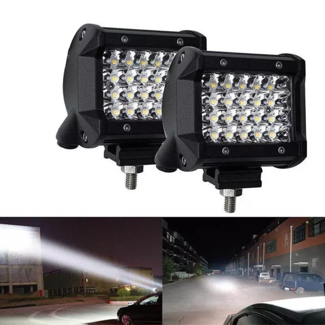 12-24V LED Work Light Bar Flood Spot Lights Driving Lamp Offroad Car Truck SUV