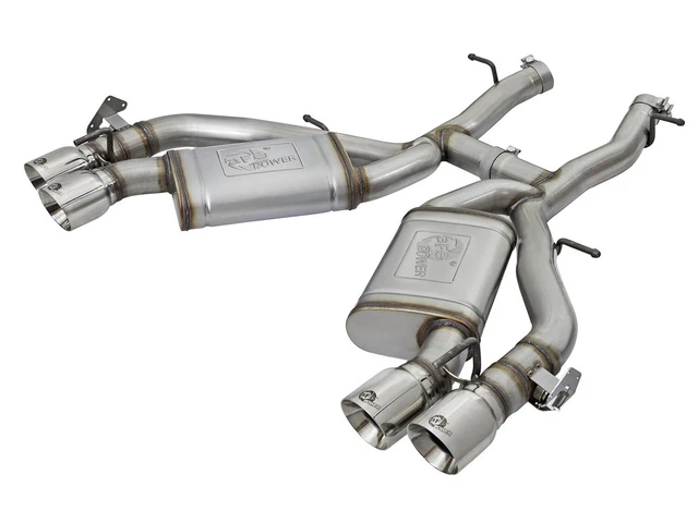 Afe Filters 49-34068-P Mach Force-Xp Axle-Back Exhaust System Fits 16-18 Camaro