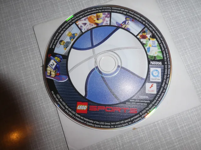 Werbe Software Spiele Gaming CD Lego Sports Nestlé 2003