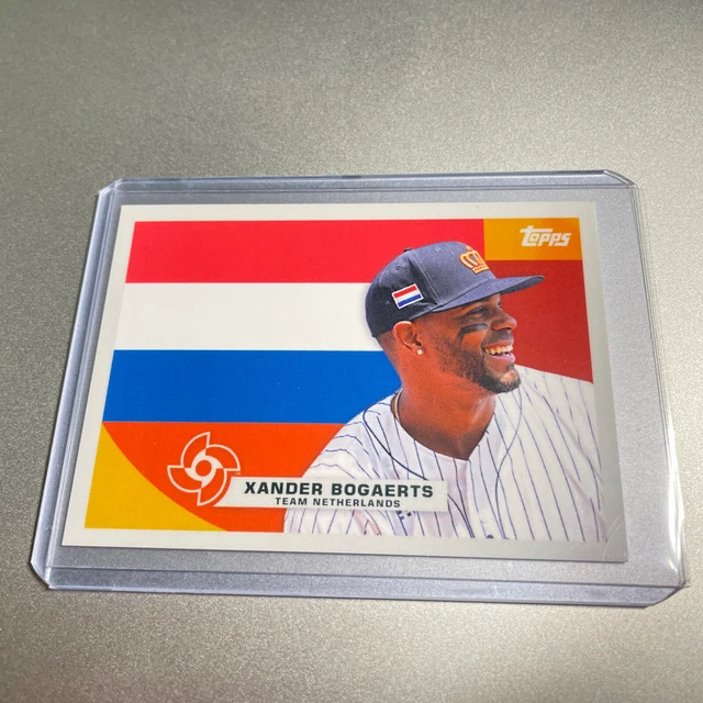2023 TOPPS WBC Global Stars FLAGS OF A NATION NETHERLANDS Xander