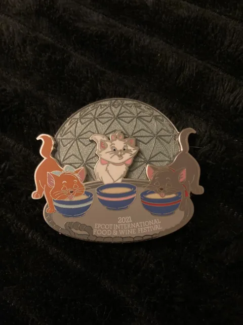 Disney Aristocats Marie Pin EPCOT Food And Wine Festival LE 4000 Pins