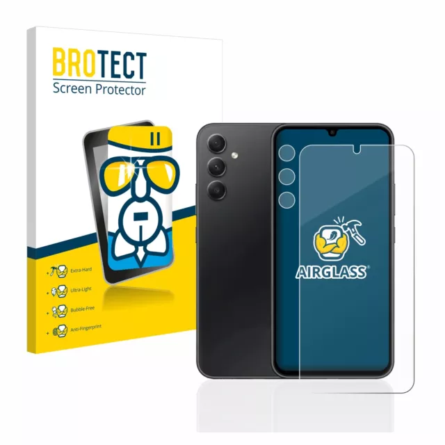 Flexible Protection Ecran Verre Film Protecteur pour Samsung Galaxy A34 5G