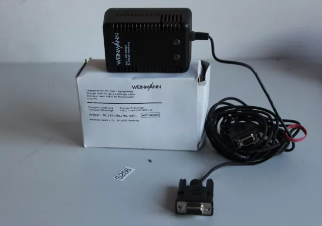 Weinmann WM 94060 Ladegerät mit PC-Übertragungskabel (S256-R48)