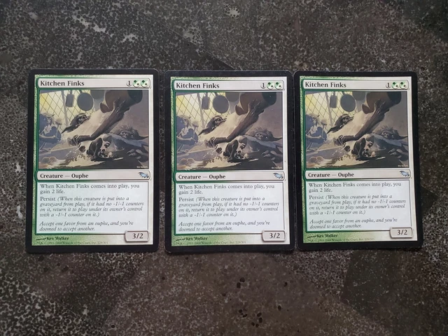 MTG Kitchen Finks x3 - Shadowmoor (229/314) Shadowmoor
