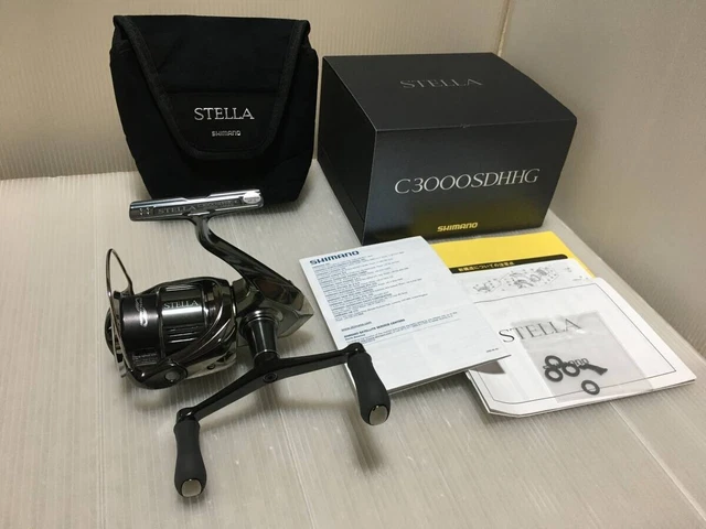 SHIMANO 22 STELLA C3000SDHHG 043900 Spinning Reel Ship from