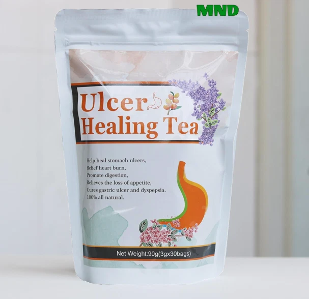 NATURAL ULCER HEALING Tea Gastric Stomach Pain Bloating Relief Promote