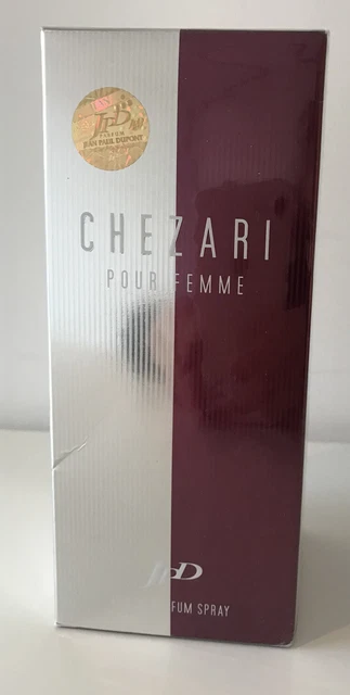 CHEZARI POUR FEMME Jean Paul DuPont JPD 100ML EDP Eau De Parfum
