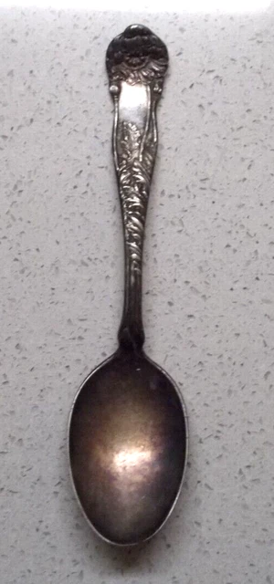 Vintage Antique 1902 Silver Plated Oneida Cereta Quaker Oaks Promo Spoon 6-5/16"