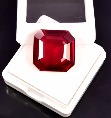 Rubis rouge sang naturel de Birmanie 13,80 ct certifié pierre précieuse en...